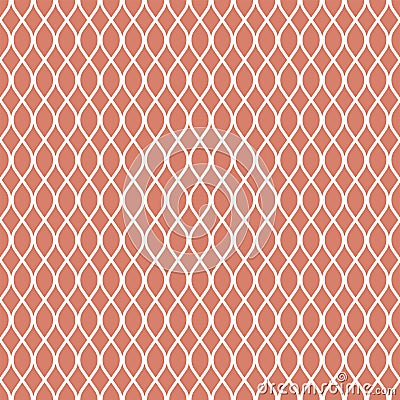 Abstract seamless pattern. Chain. Geometric fashion design print. Monochrome wallpaper Vector Illustration