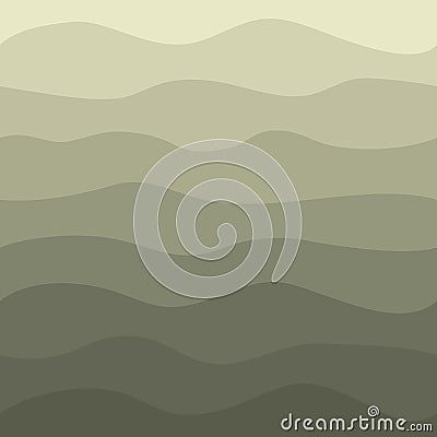 Abstract seamless pattern landscape silhouettes of mountains and Vector Illustration