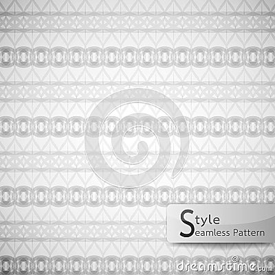abstract seamless pattern ribbon bow mesh. white texture background Vector Illustration