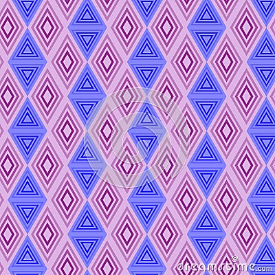 Abstract Seamless Pattern. Seamless Pattern with Triangles. Vector Illustration