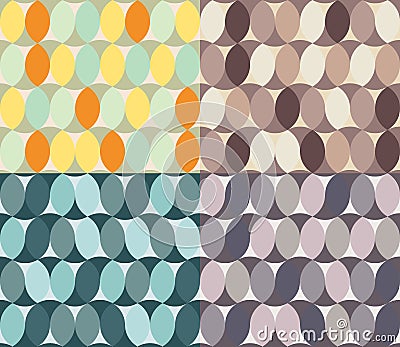 Abstract seamless textures circle element Stock Photo