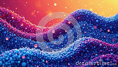 Abstract seamless wave pattern stippled halftone texture texture fabric dynamic Cartoon Illustration