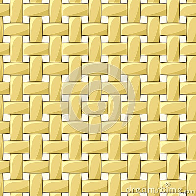 Abstract seamless weaving pattern Vector Illustration