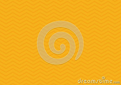 Abstract seamless zig zag line pattern on yellow background. Classic chevron Vector Illustration