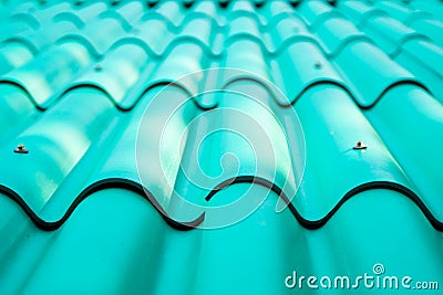 Abstract selective focus of roof Stock Photo