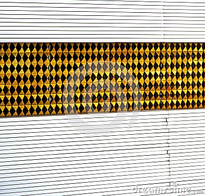 abstract in shadow angle thailand bangkok Stock Photo