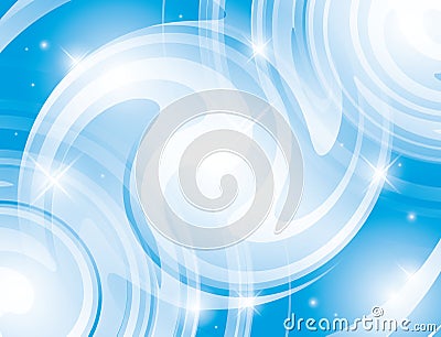 Abstract shiny light blue background - vector Vector Illustration