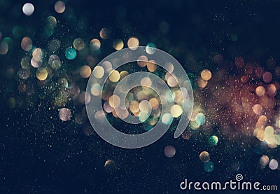 Abstract shiny light and glitter background Stock Photo