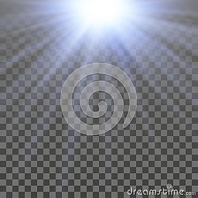 Abstract shiny light Vector Illustration