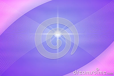 Abstract Shiny Mesh and Curves in Blurred Purple and Pink Background Stock Photo