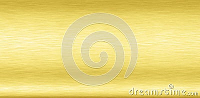 Abstract Shiny smooth foil metal Gold color background Bright vintage Brass plate chrome element texture concept simple bronze lea Stock Photo
