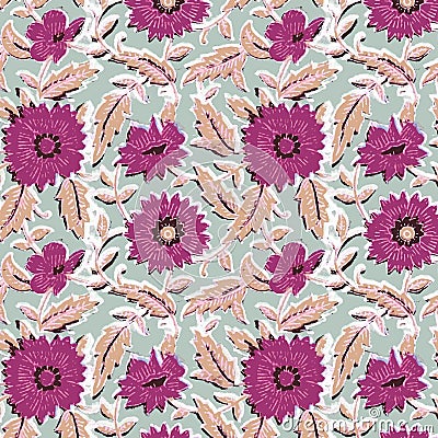 Abstract, shirting design, Ajrakh Pattern, Background digital printing textile pattern Stock Photo