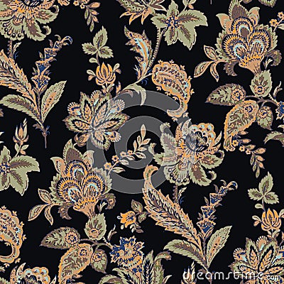 Abstract, shirting design, Ajrakh Pattern, Background digital printing textile pattern Stock Photo