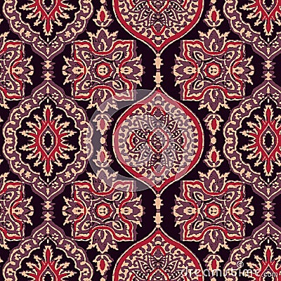 Abstract, shirting design, Ajrakh Pattern, Background digital printing textile pattern Stock Photo