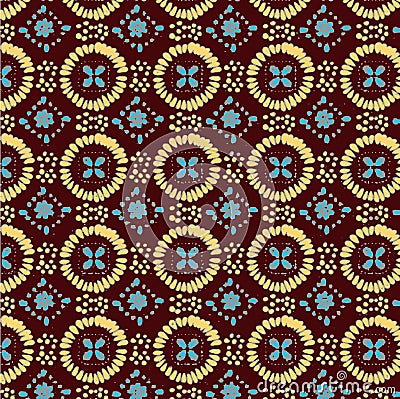 Abstract, shirting design, Ajrakh Pattern, Background digital printing textile pattern Stock Photo