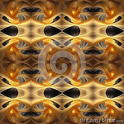 Abstract silky satin seamless symmetrical wallpaper background Stock Photo