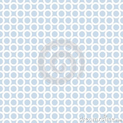 Abstract simple diagonal circles seamless pattern Vector Illustration