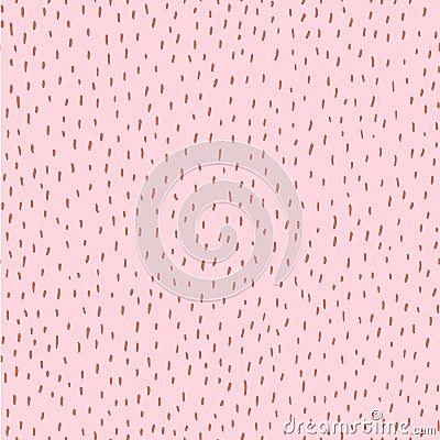 Abstract simple seamless texture with hand drawn stripes Vector Illustration