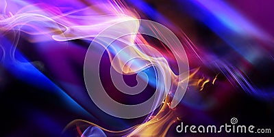 Abstract Smoke Background Stock Photo