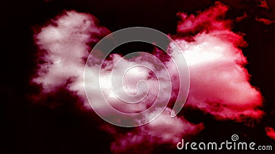 Abstract smoky clouds multi color mixture effects Background. Stock Photo