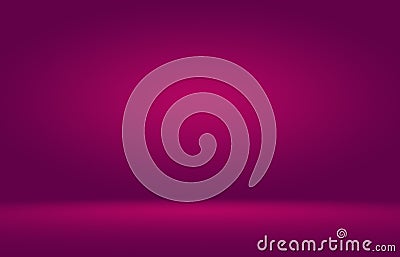 Abstract smooth purple backdrop room interior background Stock Photo