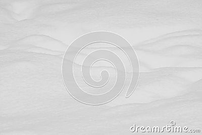Abstract snow shapes - snow texture Stock Photo