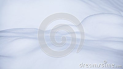 Abstract snow shapes Stock Photo