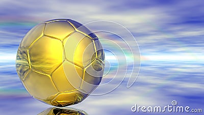 Abstract Soccer Ball Stock Photo