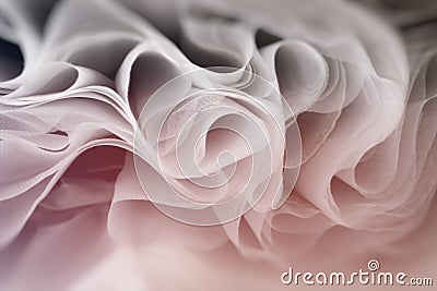 Abstract soft chiffon texture background Stock Photo