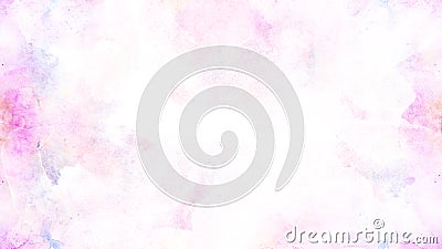 Abstract soft Colorful watercolor painted background Stock Photo