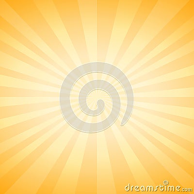 Abstract soft Yellow rays background. Vector Vector Illustration