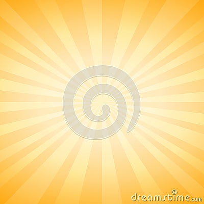 Abstract soft Yellow rays background. Vector Vector Illustration