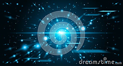 Abstract space background Stock Photo