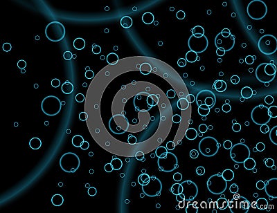 Abstract Sparkling Holiday Background bokeh effect. Vector Illustration