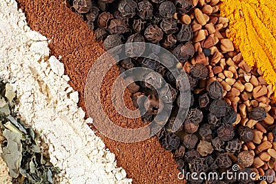 Abstract spices Stock Photo