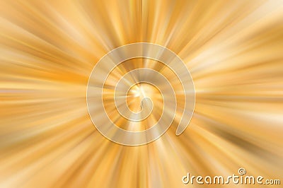 Abstract spin radial blur style yellow and white color tone back Stock Photo