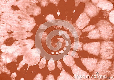 Abstract Spiral Kaleidoscope. Color Print. Stock Photo