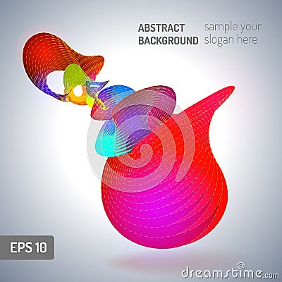 Abstract spiral Vector Illustration