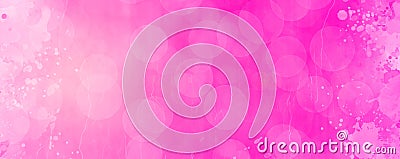 Abstract splashed bokeh gradient pink background Stock Photo