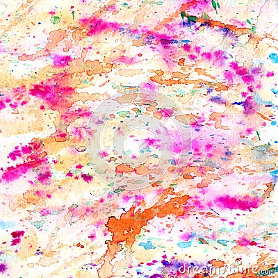 Abstract splashed and splattered splotches Stock Photo