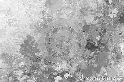 Abstract splashed white and black background, old monochrome paper Stock Photo