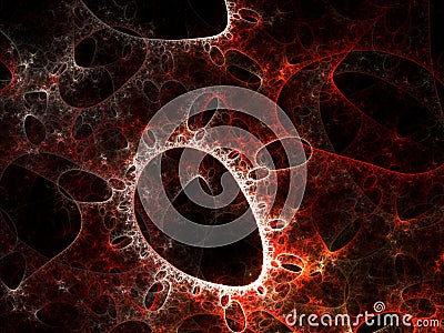 Abstract Spongy Background Stock Photo
