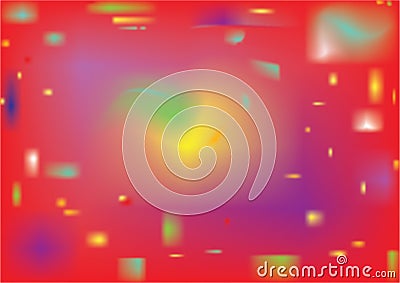 Abstract Spotted Background. Vector Illustration
