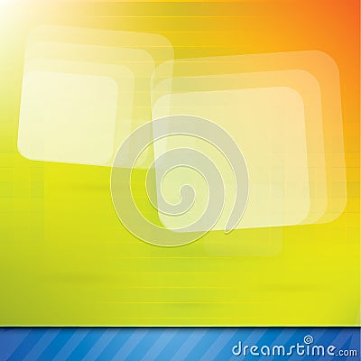 Abstract spring vector background, warm colors Vector Illustration