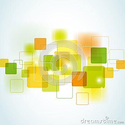 Abstract square background Vector Illustration