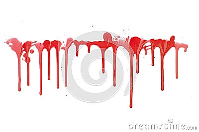 Abstract stain drip ink Stock Photo