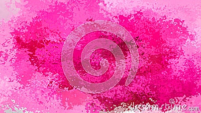 Abstract stained pattern rectangle background hot pink rose magenta burgundy fuchsia color - modern painting art - waterco Stock Photo