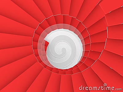 Abstract Staircase Background Stock Photo