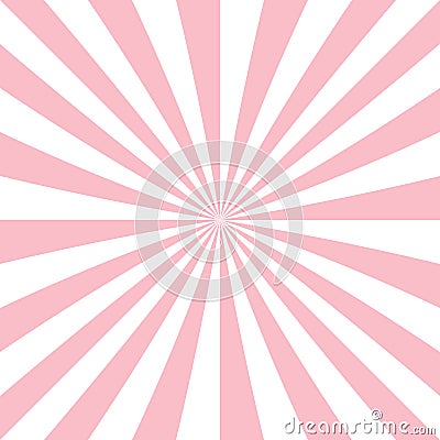 Abstract starburst background from radial stripes Vector Illustration