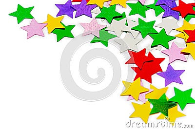 Abstract stars pattern Stock Photo